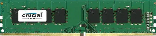 Main image of Crucial 8GB Single DDR4 2400MHz PC4-19200 Desktop RAM 288-Pin Memory 2400 Dimm