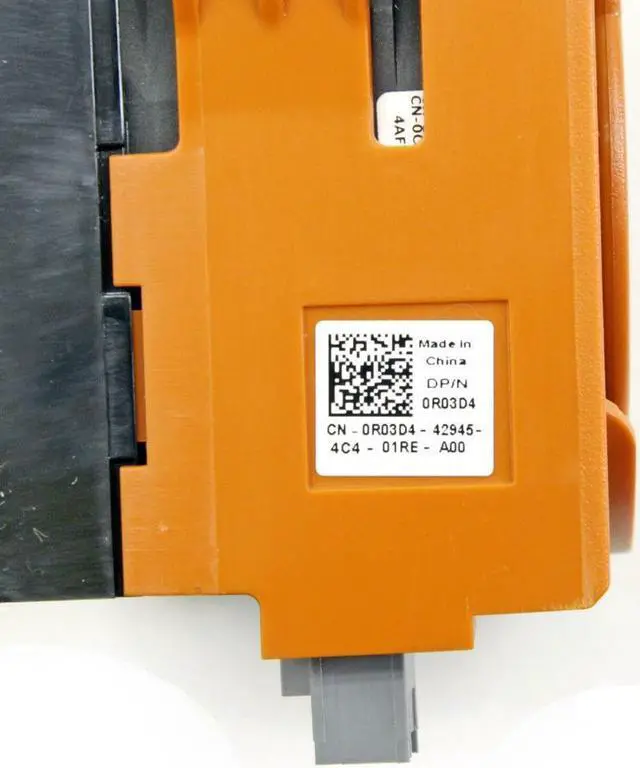Alt view image 3 of 3 - Genunine Dell Poweredge R7610 60X60 Server 12V Fan R03D4 0R03D4 CN-0R03D4-Orange