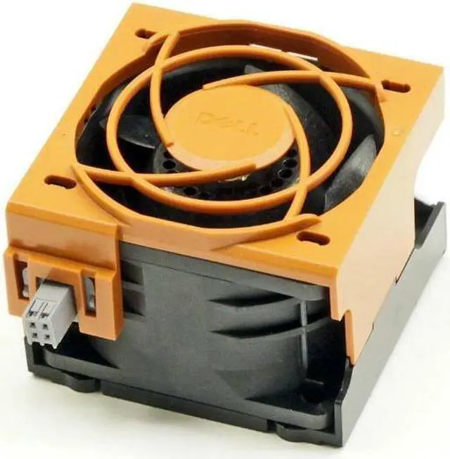 Alt view image 2 of 3 - Genunine Dell Poweredge R7610 60X60 Server 12V Fan R03D4 0R03D4 CN-0R03D4-Orange