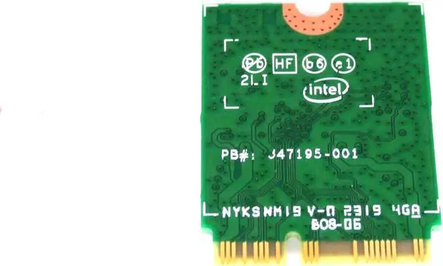 Alt view image 3 of 3 - LOT x 2 HP Chromebook 11 G7 2X2 INT JFP2 NV80 Wireless WiFi Card Wlan L41693-001