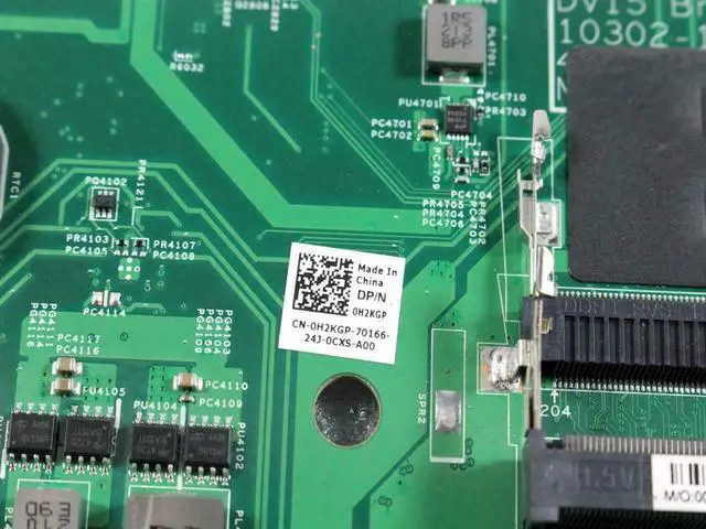 Alt view image 4 of 6 - LOT x 2 Dell Inspiron 15 M5040 AMD CPU Integrated DDR3 RAM Motherboard H2KGP