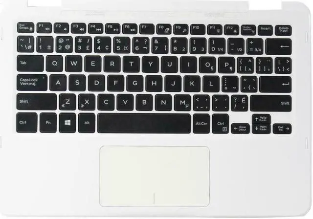 Alt view image 2 of 5 - LOT x 2 Dell Inspiron 11 3185 Laptop Palmrest Touchpad Keyboard Assembly 6NCX7