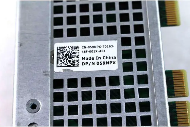 Alt view image 5 of 6 - Dell EqualLogic FS7610 PCI-E Riser Card 3-Slot With Bracket 9TT68 09TT68 -