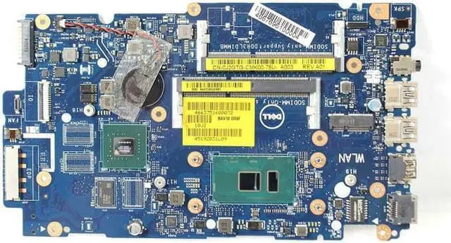 Alt view image 4 of 5 - Dell Inspiron 15 - 5557 5457 Laptop Motherboard DDR3 I5-6200 LA-D051P J2GTG