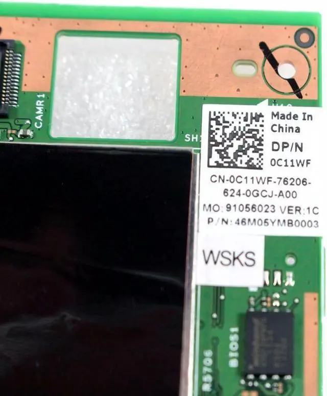 Alt view image 3 of 3 - Dell Venue 8 5855 Tablet Motherboard W/ Intel Atom x5-Z8500 Processor C11WF
