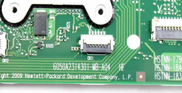 Alt view image 3 of 4 - HP Pavilion HD5450 DM4 1GB Intel Laptop Motherboard 616244-001 - 6050A2314301+N