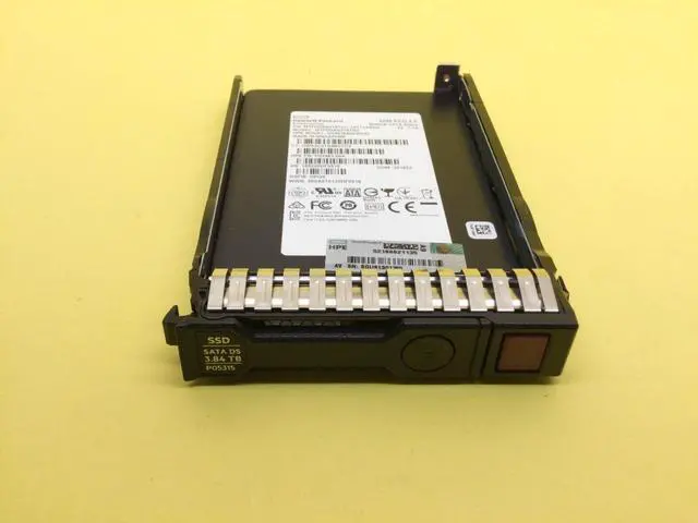 Alt view image 3 of 3 - P04480-B21 HPE 3.84TB SATA 6G READ INTENSIVE SFF SC SSD P05315-001