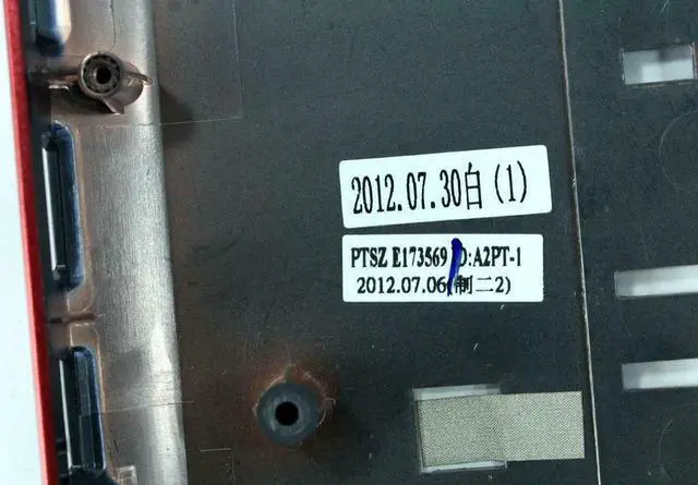 Alt view image 2 of 4 - OEM 50DJM Genuine For Dell Vostro 3450 Red Cover Bottom Base Assembly 050DJM