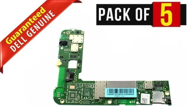 Main image of LOT 5 Dell Venue 7 3740 WIFI Tablet Motherboard Intel AtomZ3460 1.6GHz 50F6M