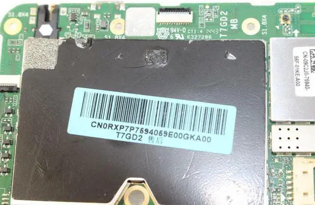 Alt view image 2 of 5 - OEM Dell Venue 7 3741 Tablet Motherboard DDR3 Intel Atom 1.333GHz Processo 9C2J0