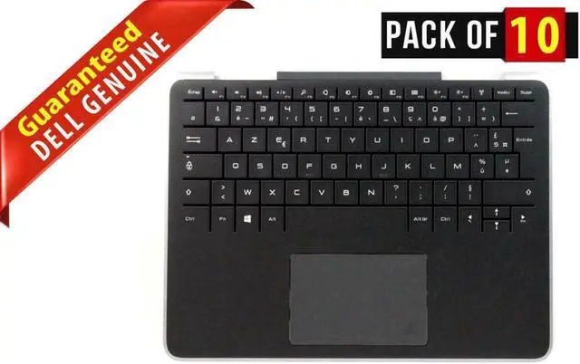 Main image of LOT x 10 Dell XPS 11 9P33 2-in-1 Ultrabook Palmrest W/Swedish Keyboard P5D8R