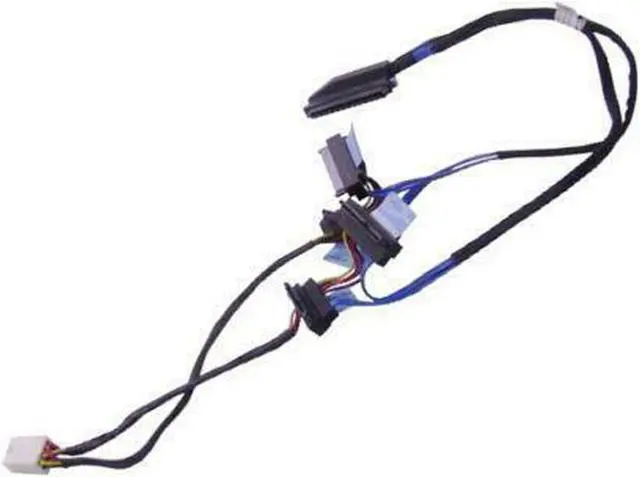 Alt view image 2 of 3 - LOT x 2 Genuine Dell PowerEdge T310 SAS Cable Assembly - D385M