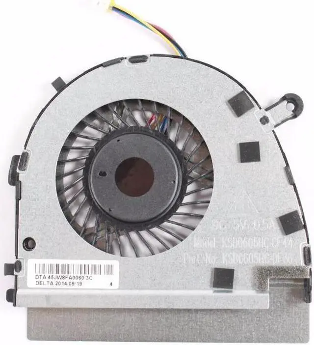 Alt view image 3 of 5 - Lot of 5 Right Cooling Fan Assembly for Dell Vostro 5460 HGT7X DFS501105PR0T