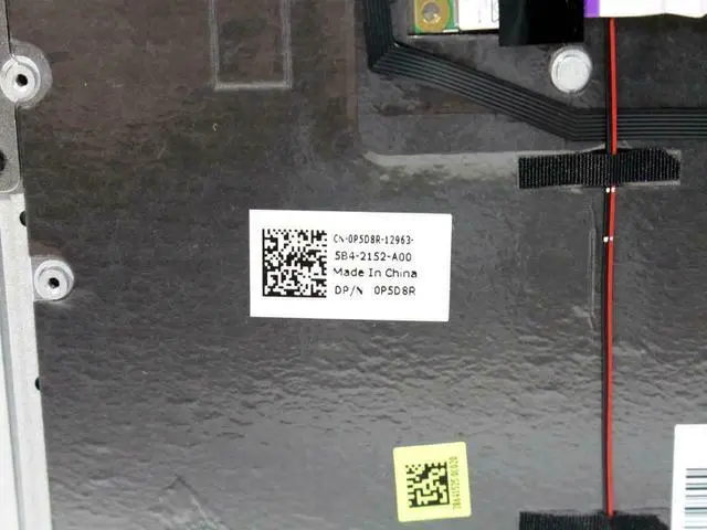 Alt view image 4 of 5 - LOT x 10 Dell XPS 11 9P33 2-in-1 Ultrabook Palmrest W/Swedish Keyboard P5D8R