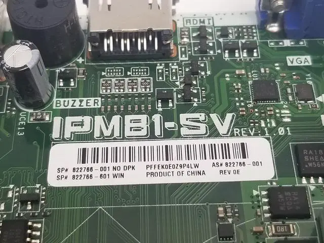 Alt view image 4 of 4 - HP 822766-001 Slimline 410-010 LGA 1150 DDR3 SDRAM Desktop Motherboard