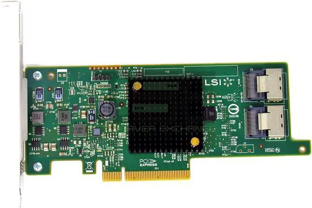Alt view image 3 of 3 - LSI 9207-8i 6Gbs SAS 2308 PCI-E 3.0 HBA IT Mode For ZFS FreeNAS unRAID Card