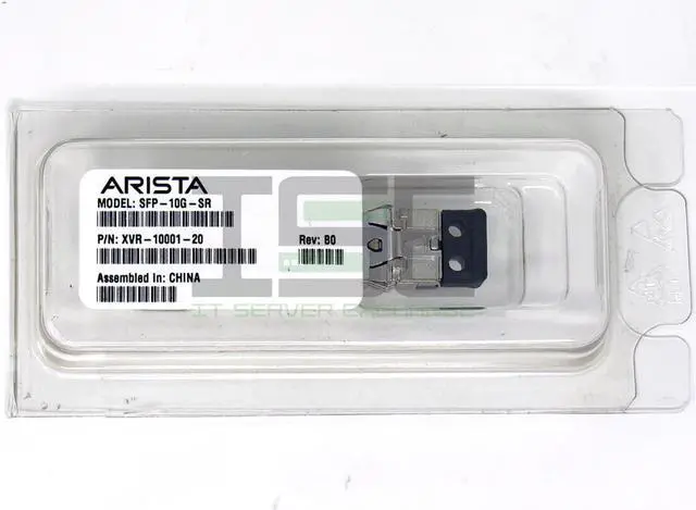 Main image of Arista SFP-10G-SR 10GBASE-SR 850nm SFP+ Transceiver Module