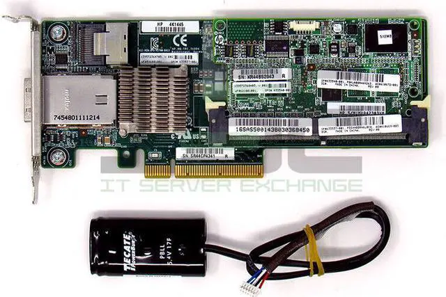 Main image of (NOT FOR HOME PC!) LOT of 10 HP 633537-001 P222 Smart Array SAS RAID Card PCIe x8 512GB FBWC + BBU