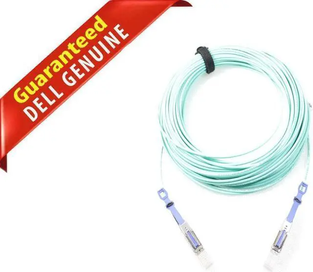 Main image of (NOT FOR HOME PC!) Dell Fibre Optic Patch Cable Mini SAS-SFF-8644 OM3 50/125 8-Core 30" 2409Y R22VC