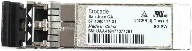 Alt view image 2 of 4 - 8 Pack Brocade 300 5100 SFP+ Transceiver module 8 Gbps 57-1000117-01 XBR-000164