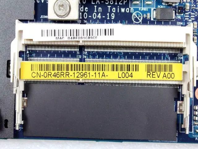 Alt view image 7 of 7 - Dell Alienware M11X R2 Intel Integrated I3-380UM 1.3GHz Laptop Motherboard R46RR