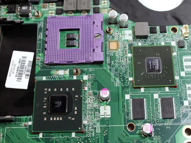 Alt view image 7 of 7 - HP Pavilion DV6 DV6-1000 Intel PM45 DDR2 s478 Motherboard 511864-001 31UT3MB0010