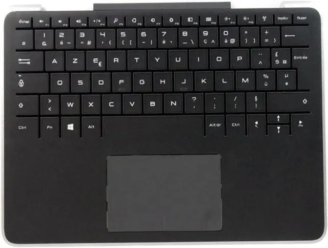 Alt view image 2 of 5 - P5D8R Dell OEM XPS 11 9P33 Keyboard Palmrest Touchpad Assembly AM0Z6000A00 38DVD