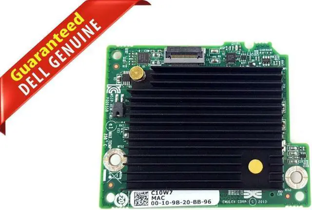 Main image of Dell Emulex P009558 10G Dual Port Blade Network Daughter Card C10W7 P009558-41M