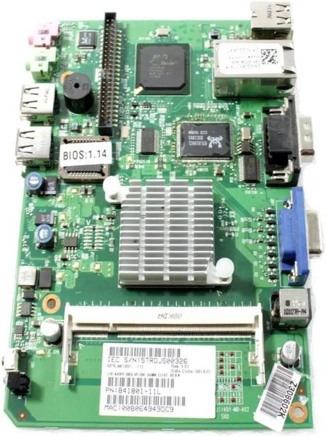 Alt view image 3 of 6 - Genuine Dell Wyse S30 Desktop Motherboard DDR1 6050A2211401 366 MHz SATA DJ8X7