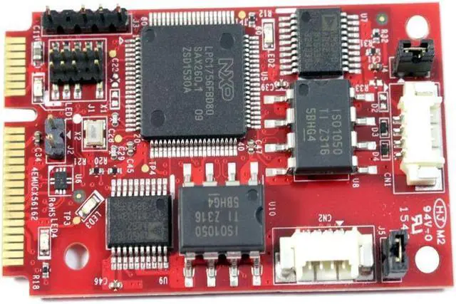 Alt view image 2 of 4 - Dell 2-port isolated Card bus 2.0B Mini PCI Express Card N8V21