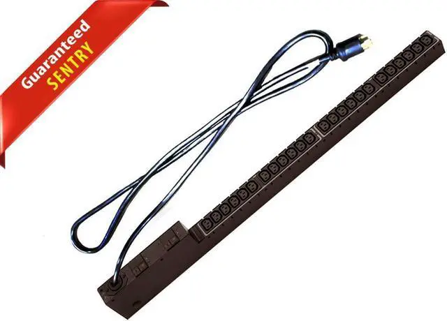 Main image of Genuine Technology Sentry 24 Outlets Rackmount Power Strip Unit CB-24V2C401-001