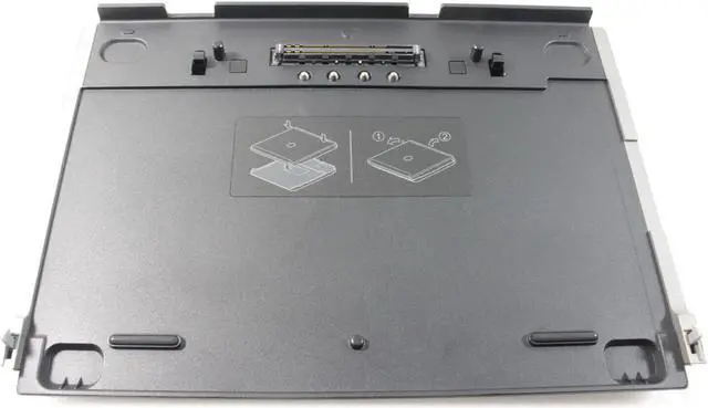 Alt view image 2 of 4 - Dell OEM HJ119 Latitude D420 D430 DVDRW Media Base /Docking Station KJ410 NT286