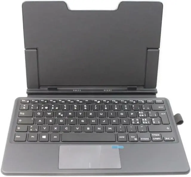 Alt view image 2 of 3 - Genuine Dell Latitude 11 5000 series Swiss English Tablet Folio Keyboard Y1R9X
