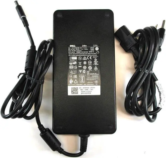 Main image of Genuine Dell Laptop Charger AC Adapter Power Supply LA240PM160 00MFK9 19.5V 240W - OEM