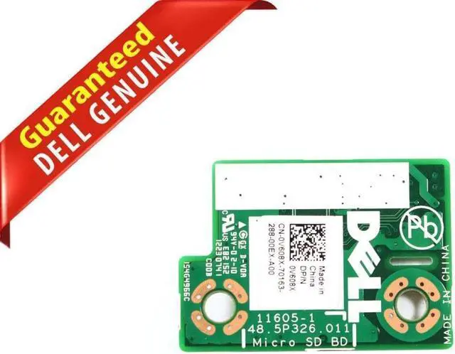 Main image of Dell PowerEdge C8000 SD Card Reader Board 1HJ05 V608X 0V608X