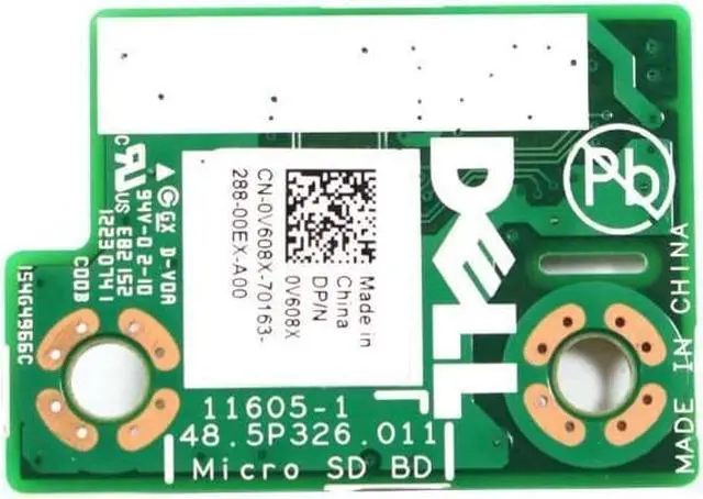 Alt view image 3 of 3 - Dell PowerEdge C8000 SD Card Reader Board 1HJ05 V608X 0V608X
