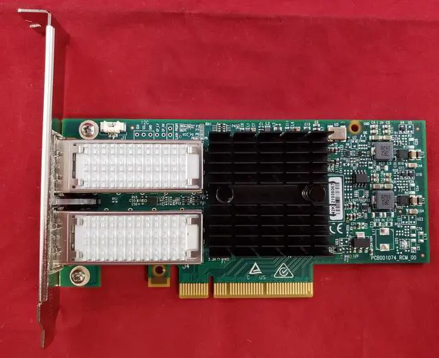 Alt view image 3 of 4 - HP InfiniBand 544+ 2-port QSFP 10Gb/40Gb FDR FlexibleLOM Adapter 764736-001