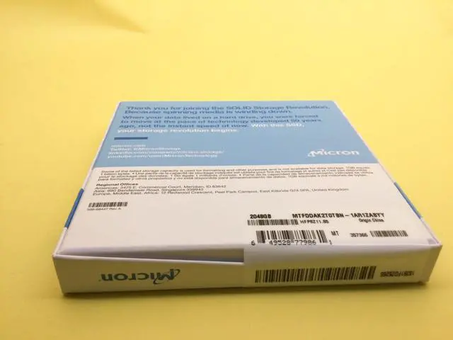 Alt view image 3 of 4 - MICRON 1100 2 TB 2.5" SATA 6Gb/s 3D NAND SSD MTFDDAK2T0TBN