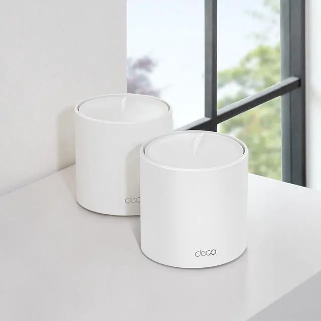 Alt view image 3 of 6 - TP-Link Wi-Fi 6 AX3000 Mesh Router System | 2- Mesh Routers | Deco W6000(2-pack)
