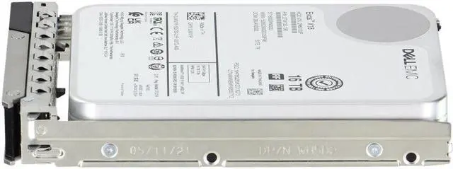 Alt view image 5 of 5 - Dell 16TB 7.2K 6Gbps SATA 3.5 HDD 512e (JWV1P)