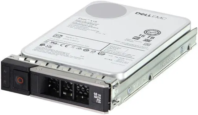 Main image of Dell 16TB 7.2K 6Gbps SATA 3.5 HDD 512e (JWV1P)