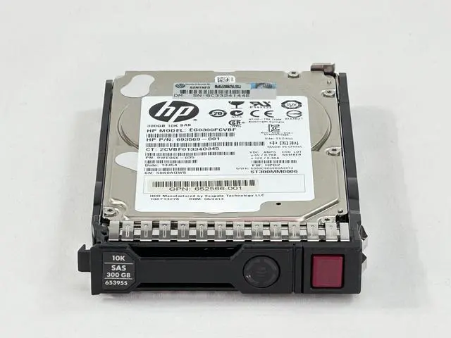 Main image of (NOT FOR HOME PC!) HP 300GB 10K SAS 6 Gbps DP SC 2.5" SFF HDD Smart Carrier Gen8 Gen9 Gen10