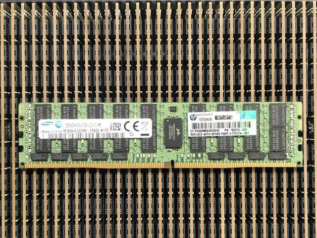 Main image of HP HPE 32GB DDR4 PC4-17000P-L 2133MHz 4DRx4 LRDIMM Server Memory RAM 4Rx4 2133P - OEM