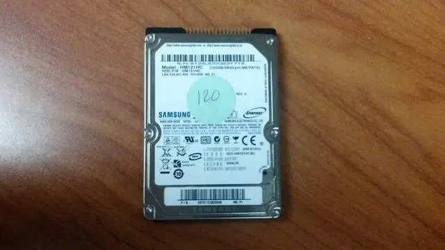 Main image of 120GB IDE Laptop Hard Drive DELL C600 C500 C610 D400 D410 D600 D610 D800 D810