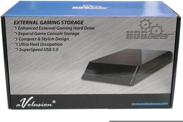 Alt view image 5 of 5 - Avolusion (HDDGear) 6TB USB 3.0 External Hard Drive For PS4, PS4 Slim, PS4 Pro