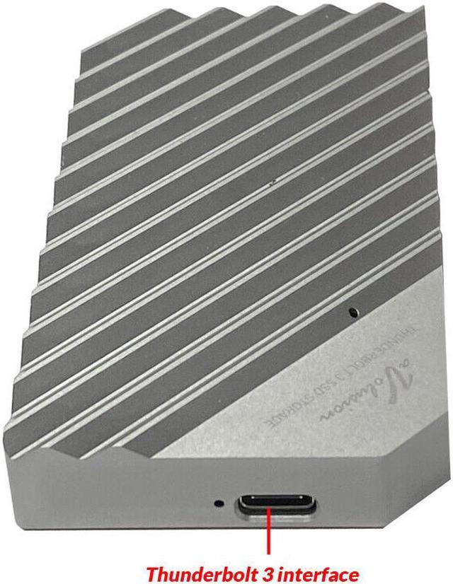 Alt view image 4 of 7 - Avolusion Thunderbolt 3 Portable External Enclosure Kit for M.2 PCIe NVMe SSD