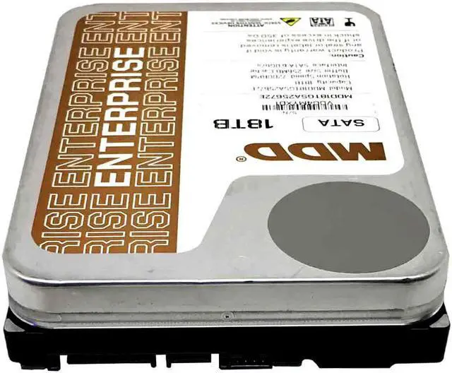 Alt view image 5 of 6 - MDD 18TB 7200RPM 256MB Cache SATA 6G 3.5" Enterprise Hard Drive Datacenter, RAID - OEM