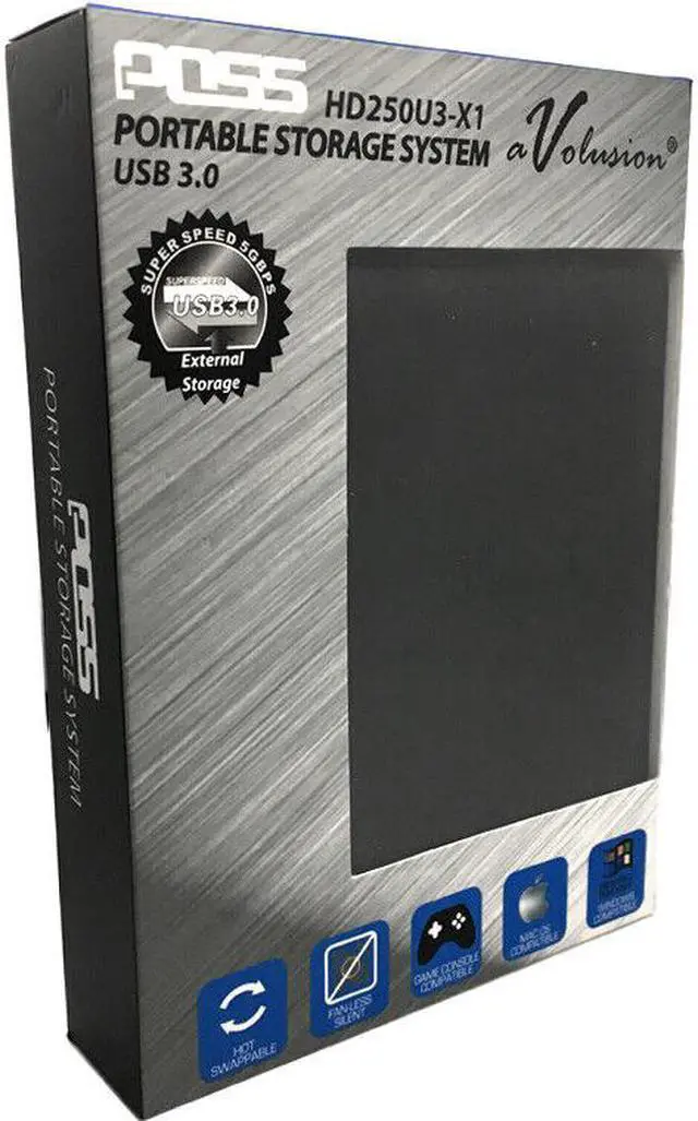 Alt view image 3 of 5 - Avolusion 1.5TB USB 3.0 External PS4 (Slim & Pro) Hard Drive (PS4 Pre-Formatted)