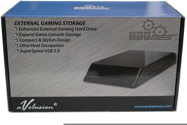 Alt view image 5 of 5 - Avolusion HDDGear 1TB (1000GB) USB 3.0 External XBOX ONE Gaming Hard Drive