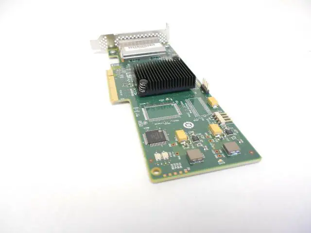 Alt view image 2 of 2 - (NOT FOR HOME PC!) LSI Server Expansion Array JBOD PCIe Dual Port SFF-8088 6Gbs SAS Card Chia Coin